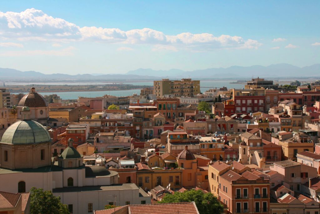 Cagliari, hoofdstad van Sardinië
